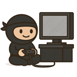 NabNinja Mascot Monitor